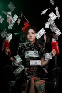 woman, costume, money, cash, model, indoor, female, asian, money, money, money, money, money, cash, cash, cash, cash, cash